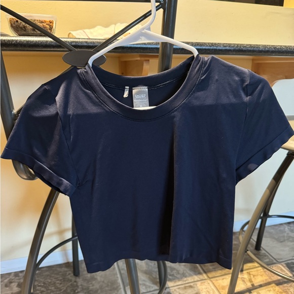 Aritzia Sinchless Seamless Cropped Tee - Picture 1 of 2